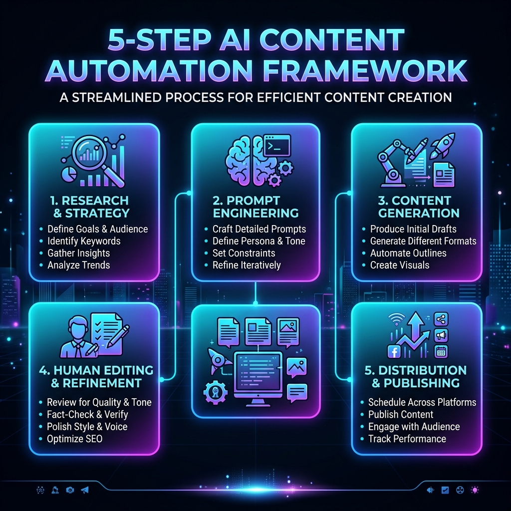 Chiến Lược Content Omnichannel: Phủ Sóng Thương Hiệu Đa Kênh Tinh Gọn Mô hình 5 bước tái sử dụng nội dung - Lê Gia Huy Master of Marketing