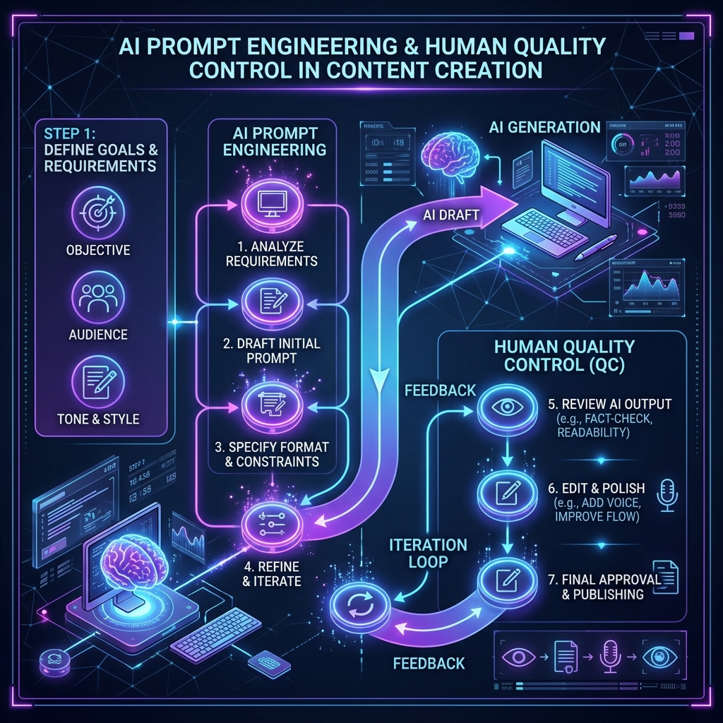 Prompt Engineering và kiểm soát chất lượng nội dung AI